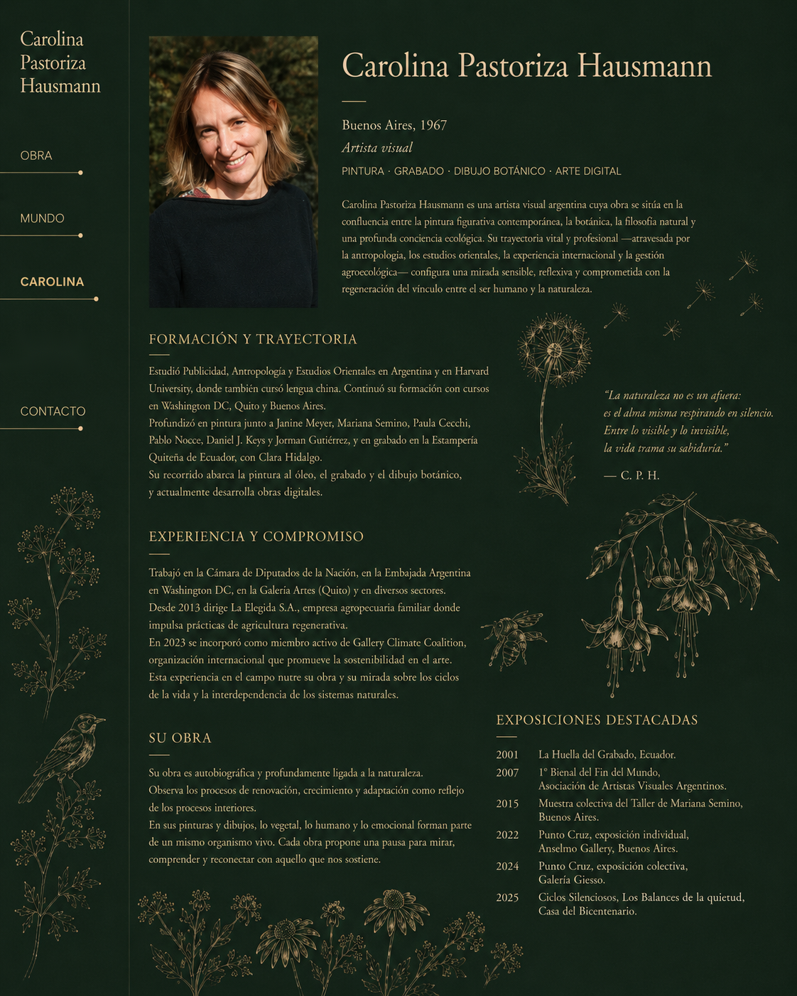 Carolina — Carolina Pastoriza Hausmann